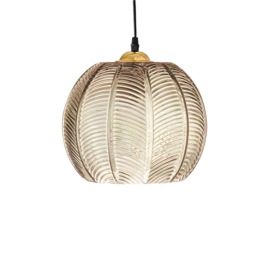 SINO | Retro hanglamp van ijzer en glas met LED-verlichting