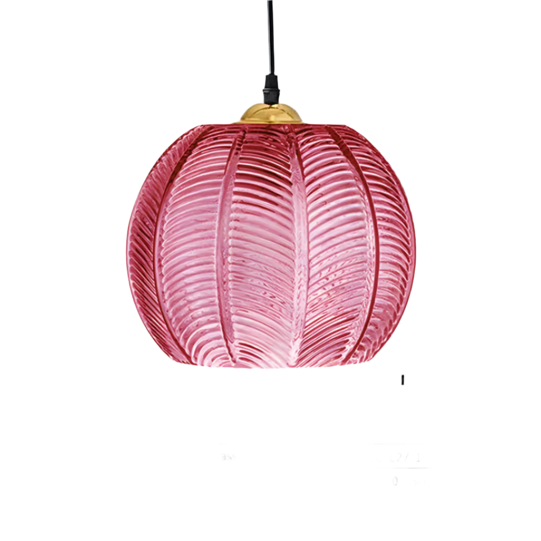 SINO | Retro hanglamp van ijzer en glas met LED-verlichting
