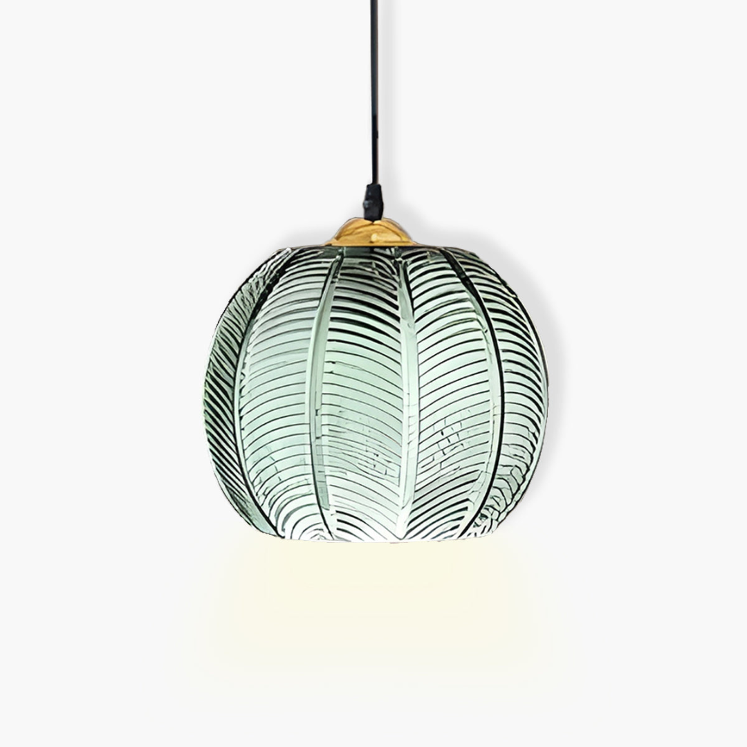 SINO | Retro hanglamp van ijzer en glas met LED-verlichting
