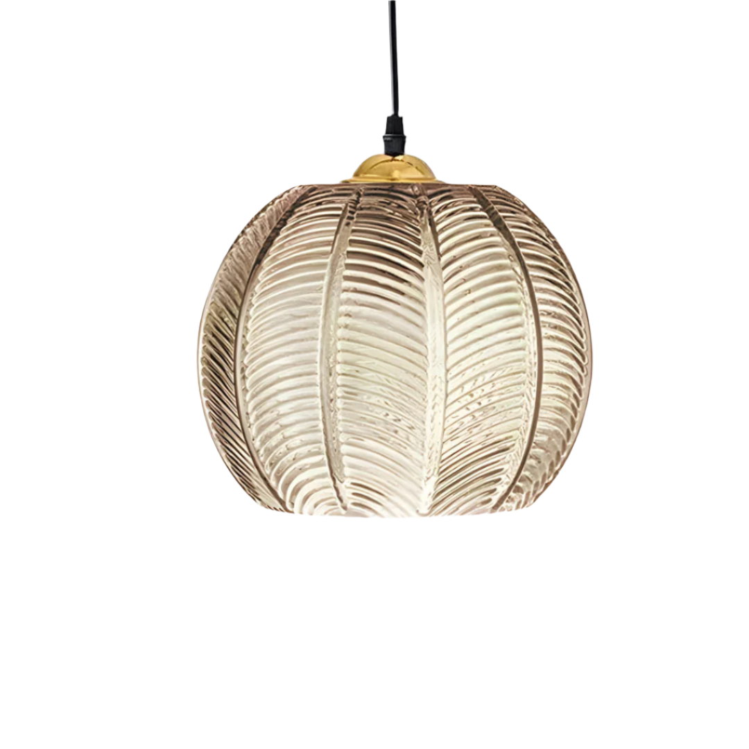 SINO | Retro hanglamp van ijzer en glas met LED-verlichting