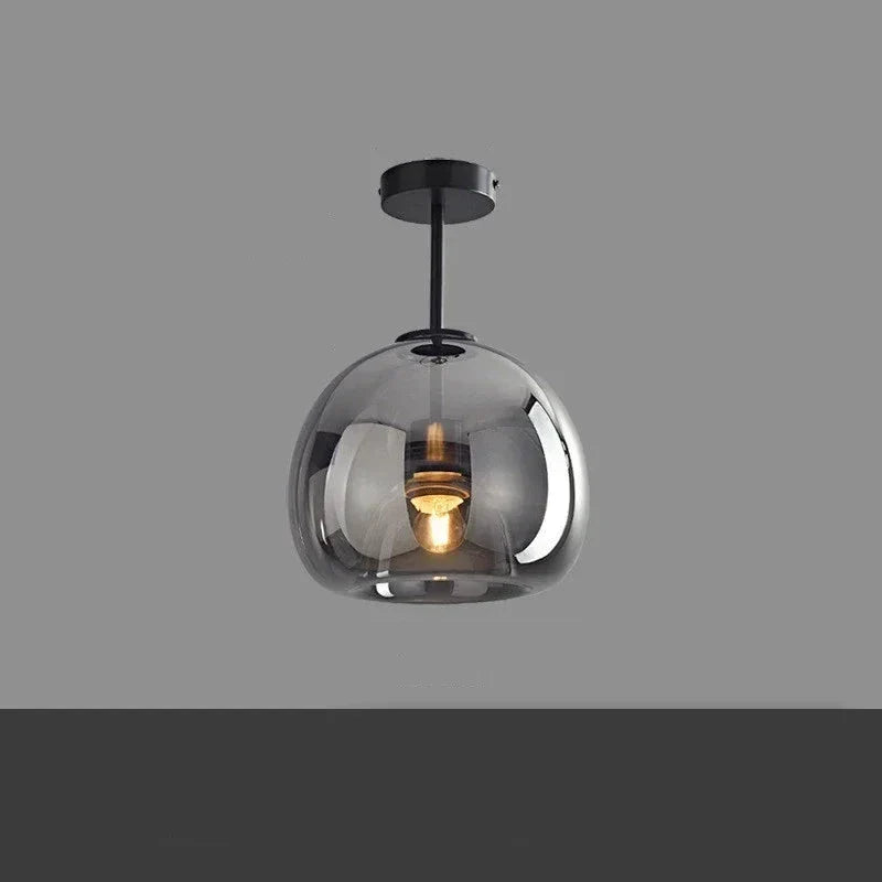 Transparence - Strakke Glazen Plafondlamp