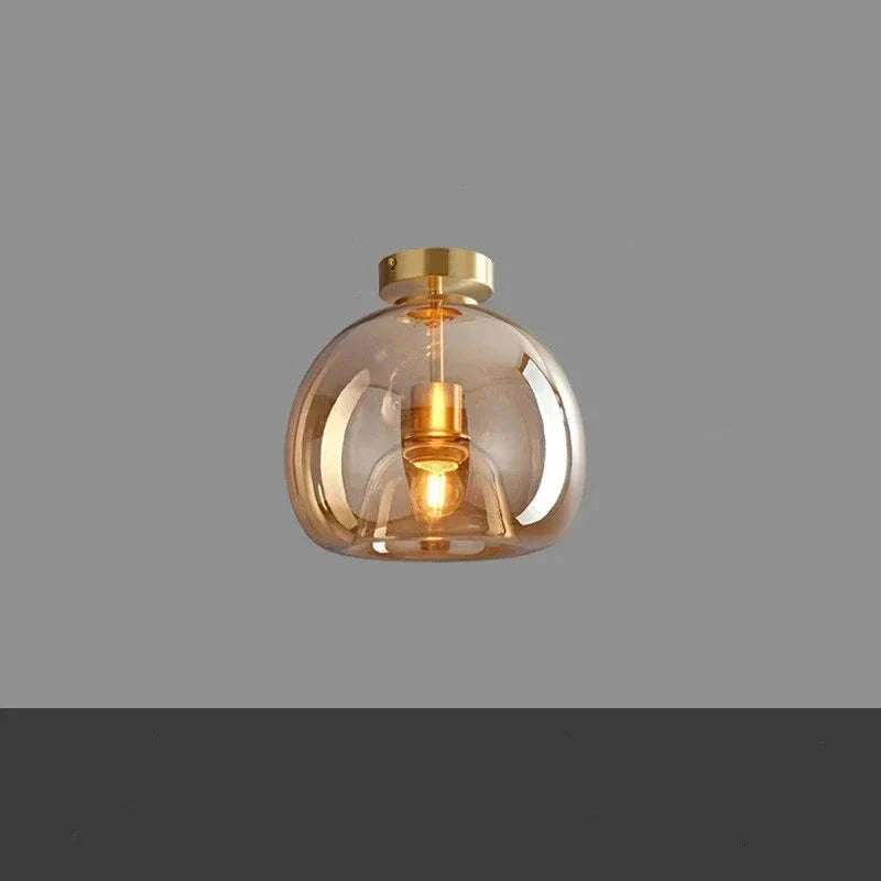 Transparence - Strakke Glazen Plafondlamp