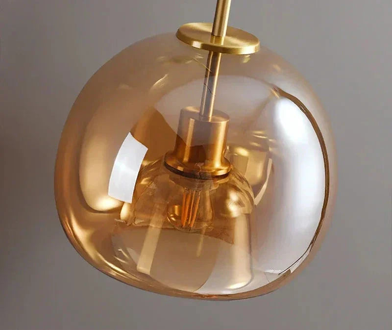 Transparence - Strakke Glazen Plafondlamp