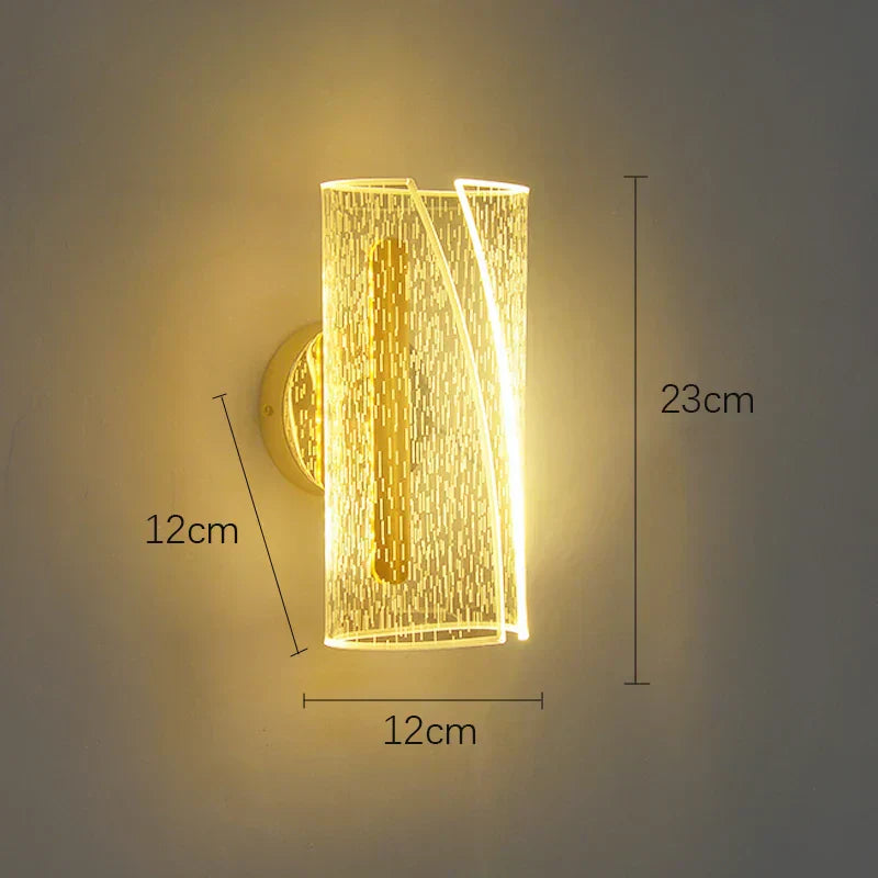 GlimmerNet | Elegante LED wandlamp