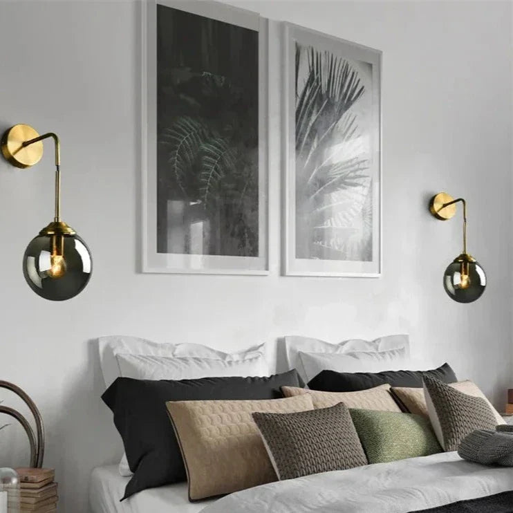CrystalGlow | Moderne Scandinavische wandlamp