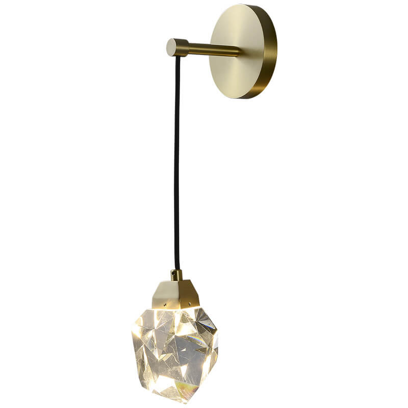 DiamondGleam | Prachtige kristallen LED wandlamp