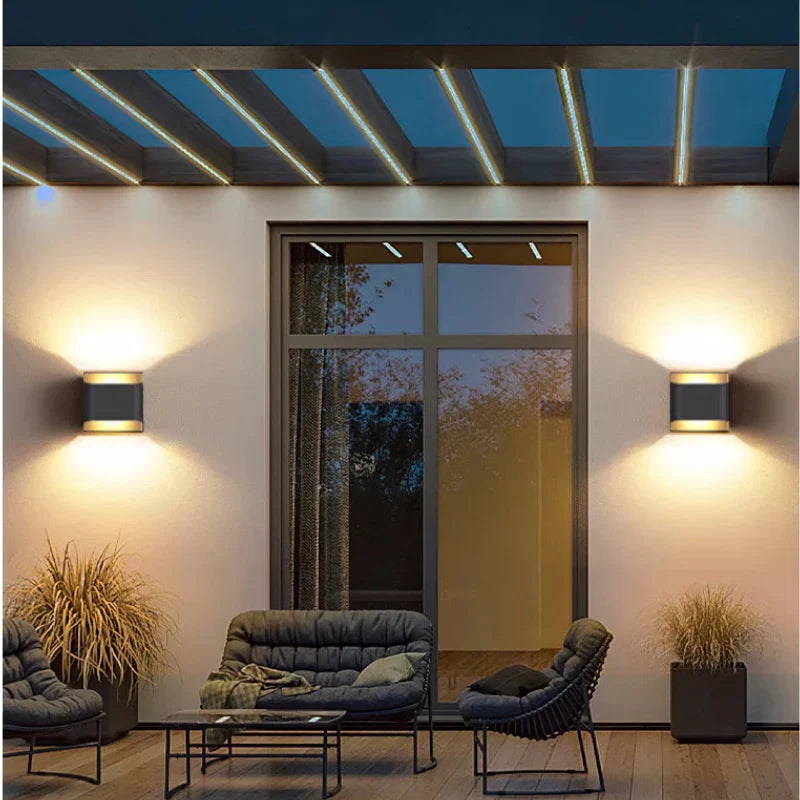 LunaWave Zachte LED wandlamp met glamour