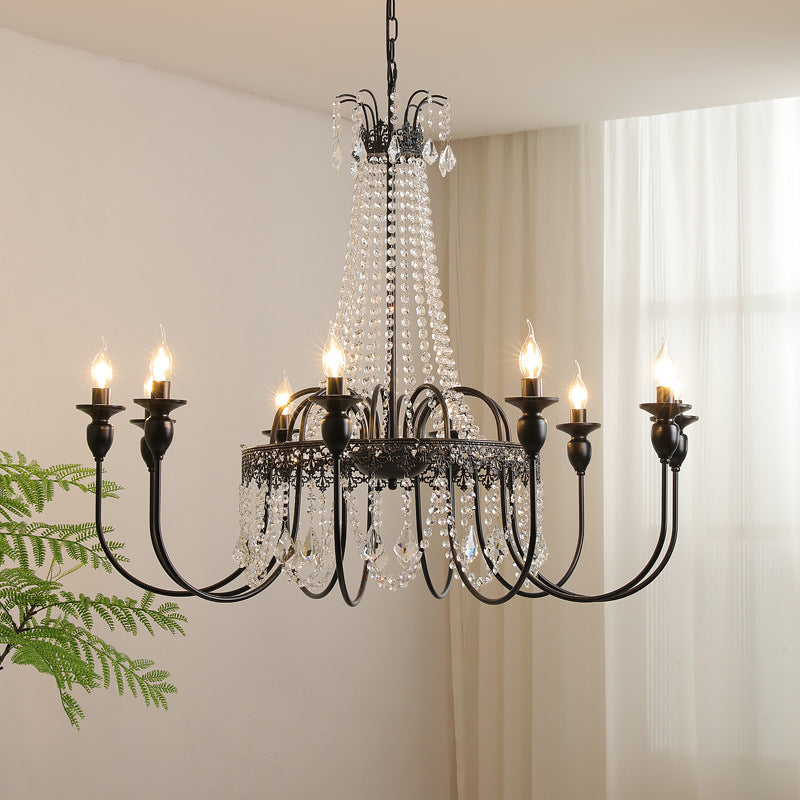 Lustre de chambre en cristal