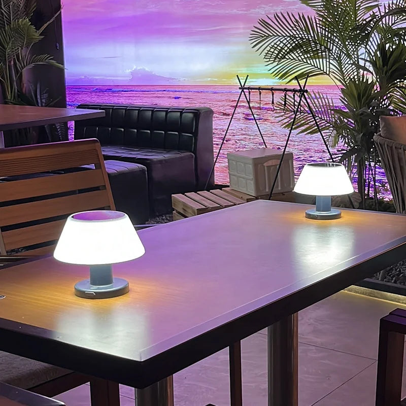 Solar tafellamp | Oplaadbare LED-verlichting voor binnen en buiten
