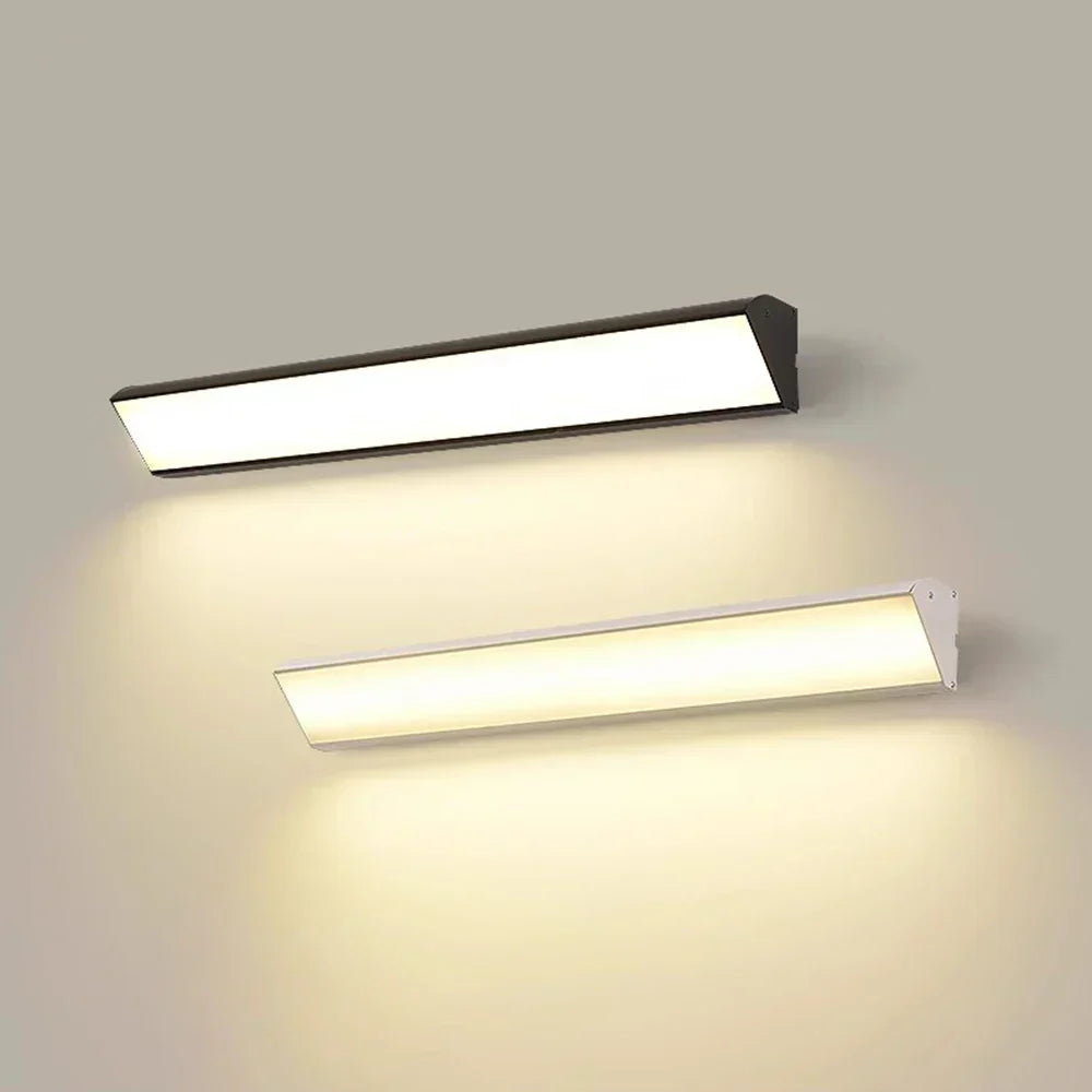 RecLight LED Buitenwandlamp | Waterdichte IP65 Wandlamp van Aluminium & Glas, Energiezuinig voor Tuin, Balkon & Patio