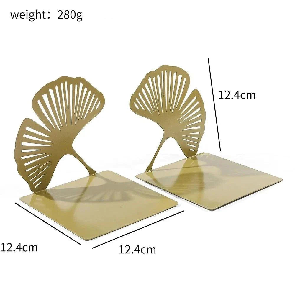 GoldenGinkgo - Boekensteunen Decoratie