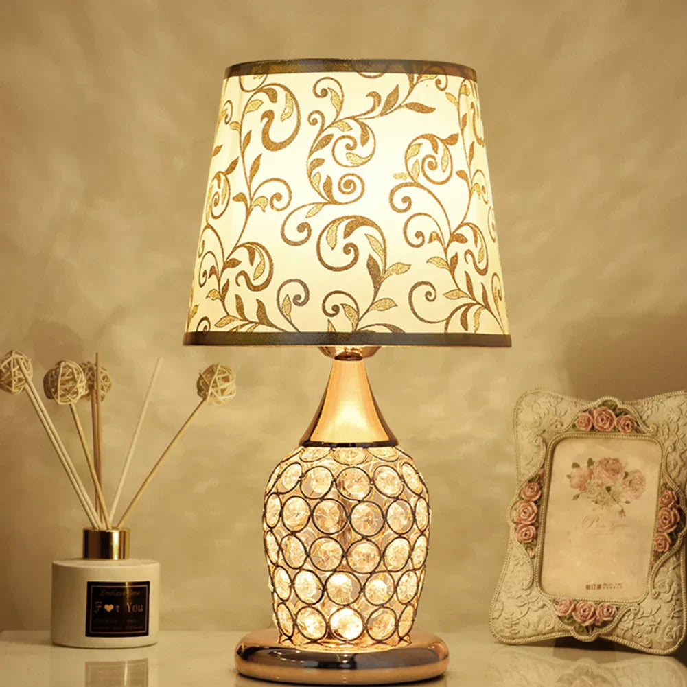 CRYSTALGLOW - Moderne tafellamp met kristaleffect