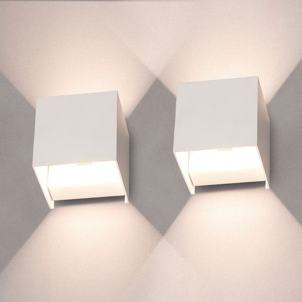 BrightCube | Stijlvolle LED wandlamp voor moderne kamers