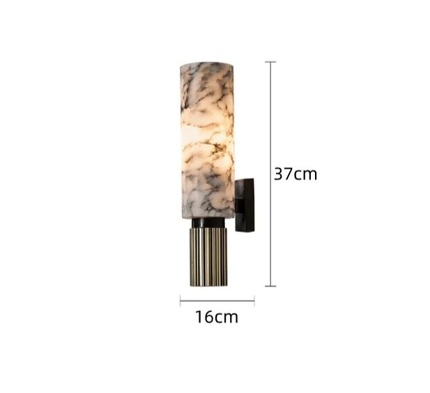 CAVEO Wandlamp van Koper – Minimalistisch Design & E27 Fitting