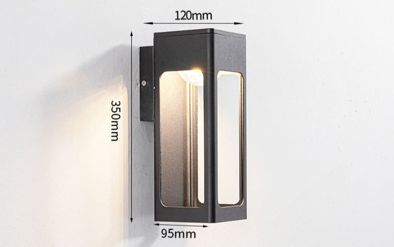 Helys | Aluminium Villa Wandlamp