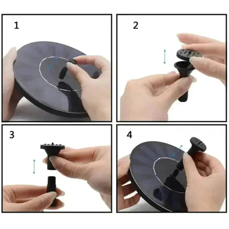 SolarFlow | Duurzame fontein op zonne-energie voor in de tuin