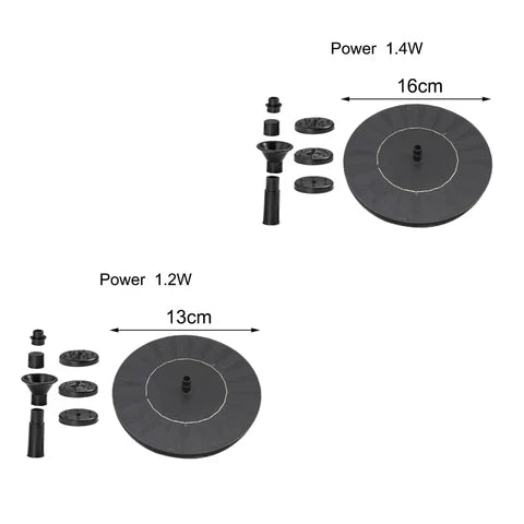 SolarFlow | Duurzame fontein op zonne-energie voor in de tuin