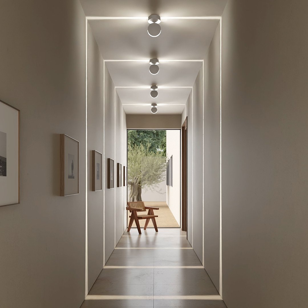 HaloGlow Minimalistische plafondlamp voor modern design