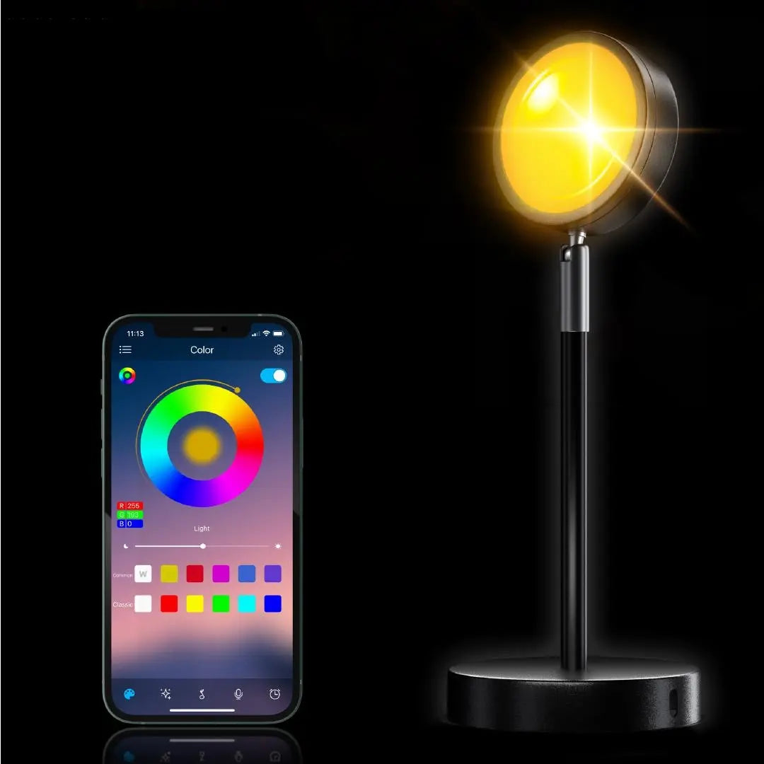SunGlow | LED zonsondergang projectielamp
