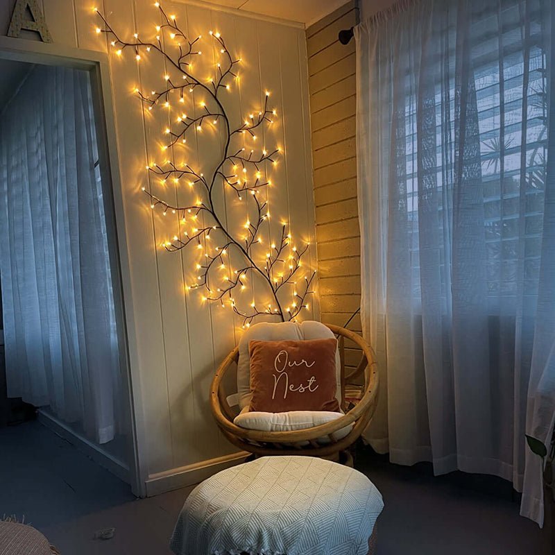 Enchanted™ | Glinsterende Boom Lamp – Decoratieve LED Wilgenlamp voor Sfeervolle Verlichting