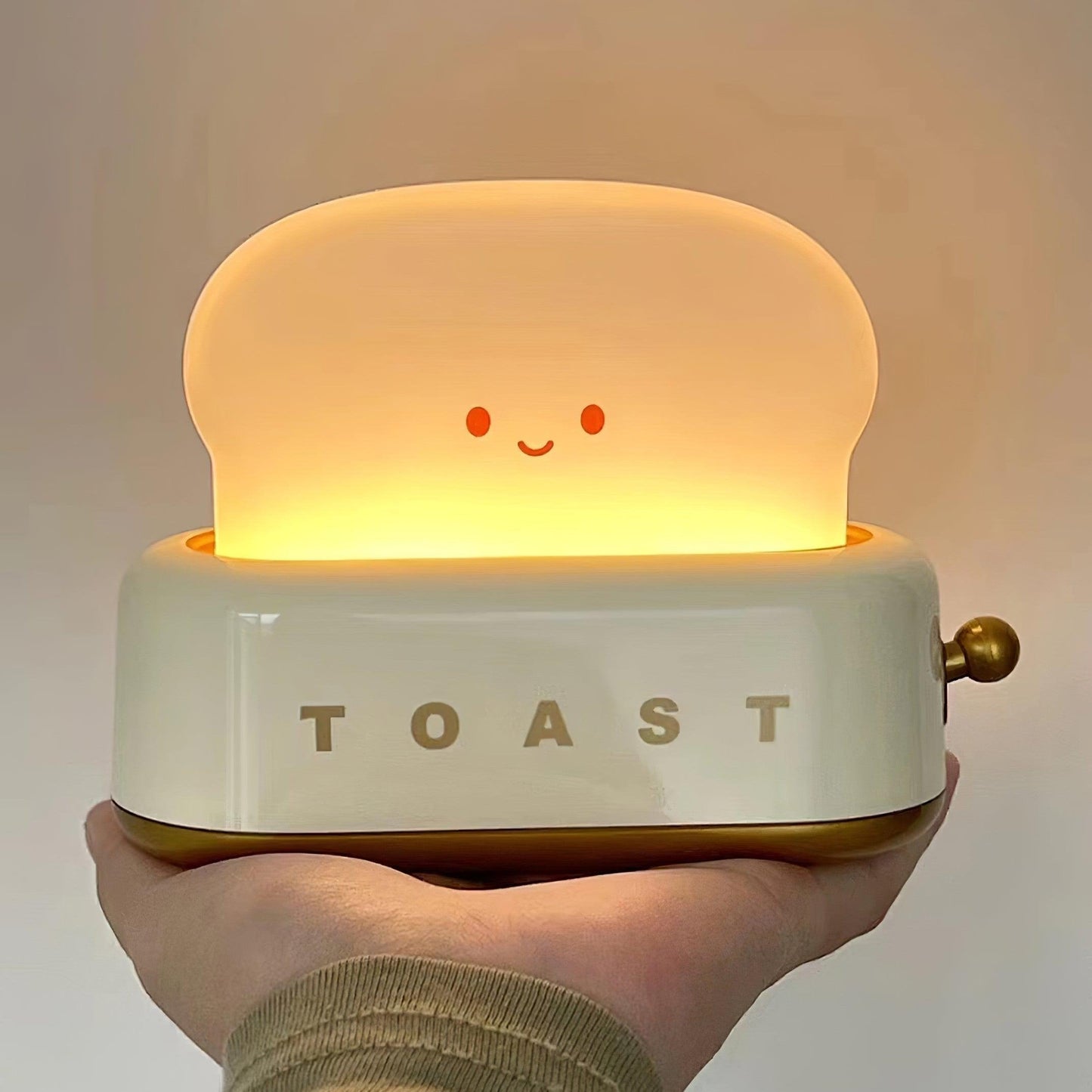 Tafellamp met broodroosterontwerp (ingebouwde batterij)