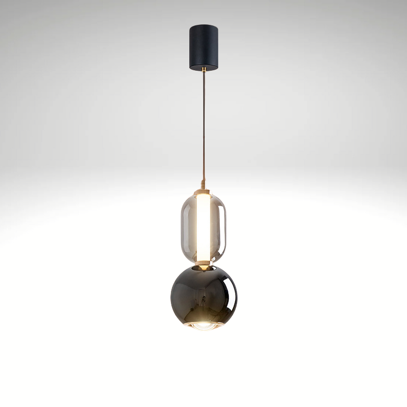 Nordic Creative hanglamp van ijzerglas