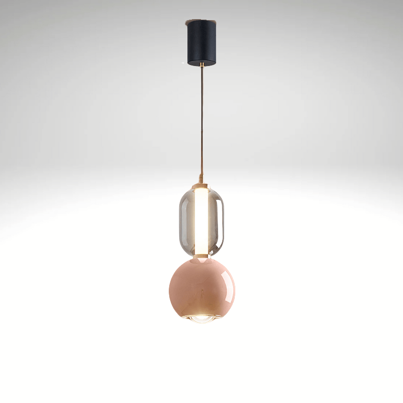 Nordic Creative hanglamp van ijzerglas