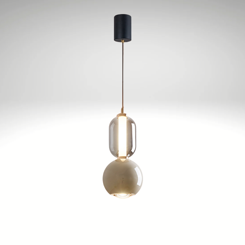 Nordic Creative hanglamp van ijzerglas
