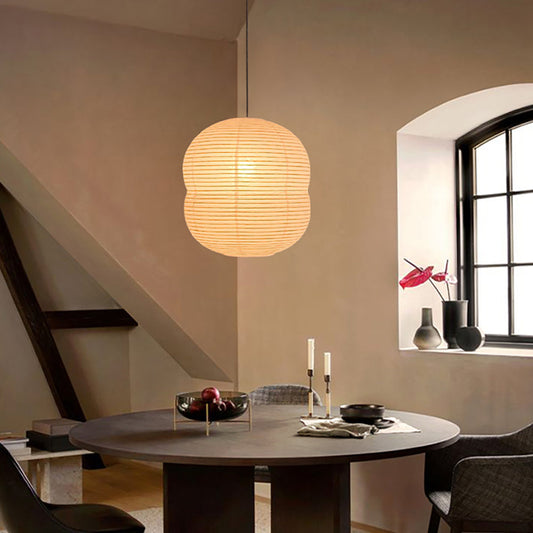 Washi papieren mini hanglamp