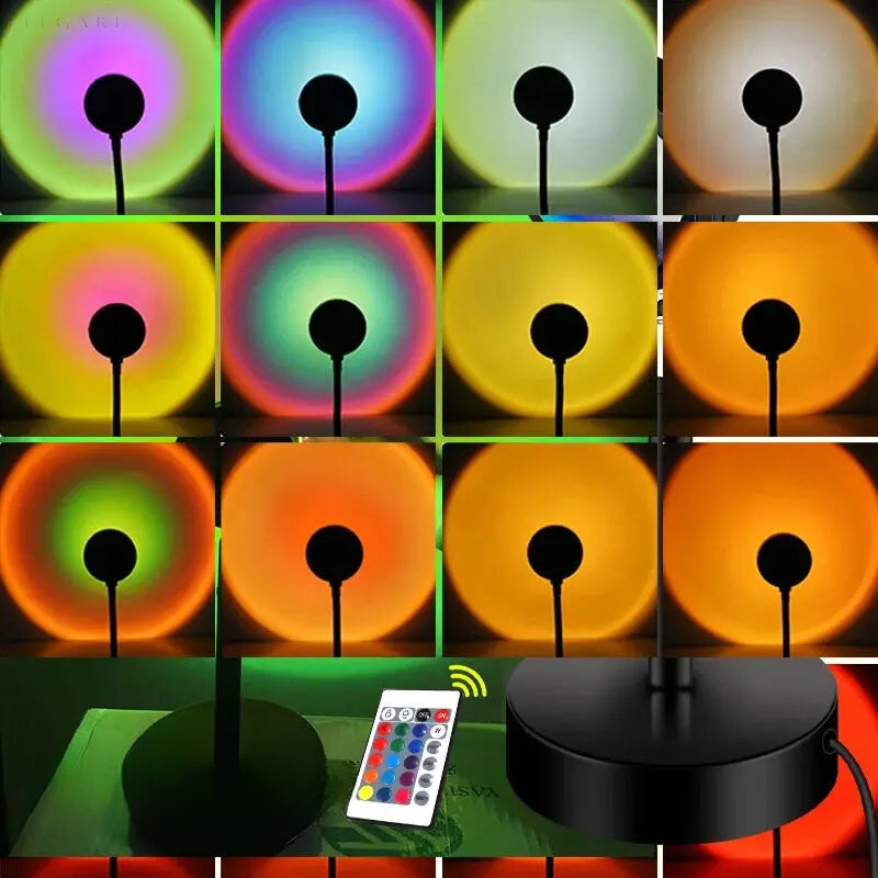 SunGlow | LED zonsondergang projectielamp