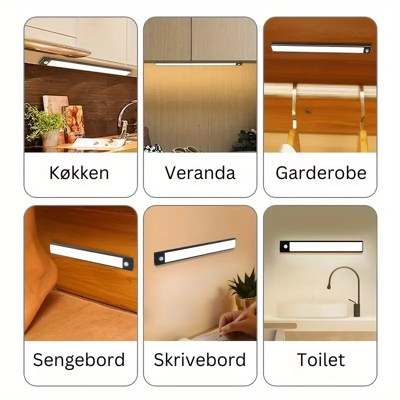 LumiStick | In kleur verstelbare bewegingssensorlamp