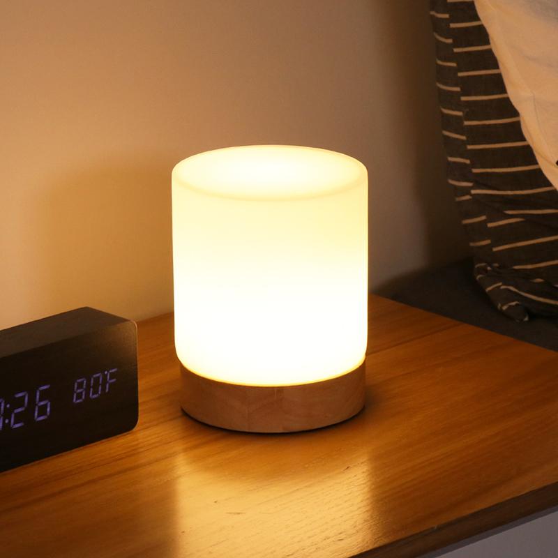 LumiTouch | Aanraakgeactiveerd - Minilamp met 360° lichtverdeling