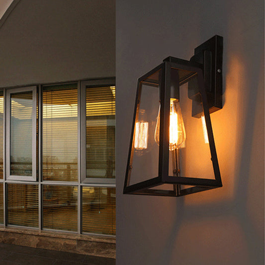 LoftGlow | Minimalistische lantaarn wandlamp