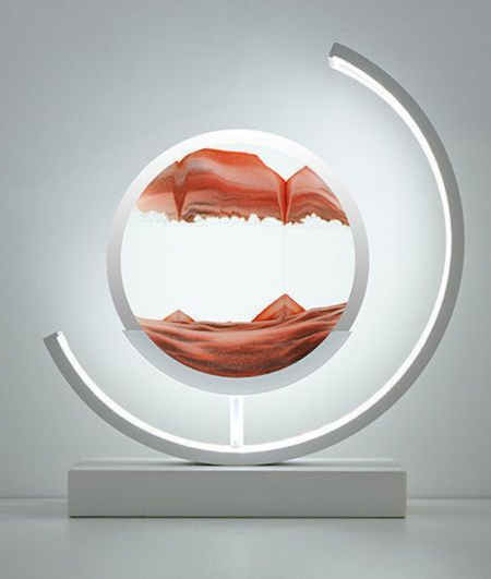 SandGlow | Fascinerende zandlandschap lamp