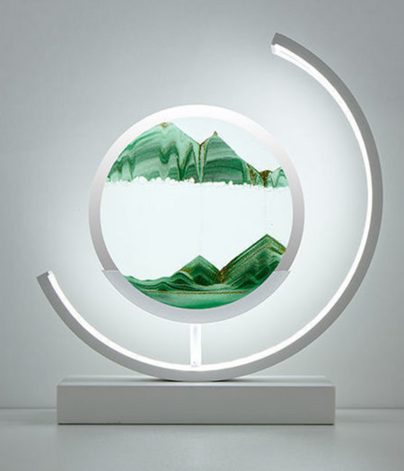 SandGlow | Fascinerende zandlandschap lamp