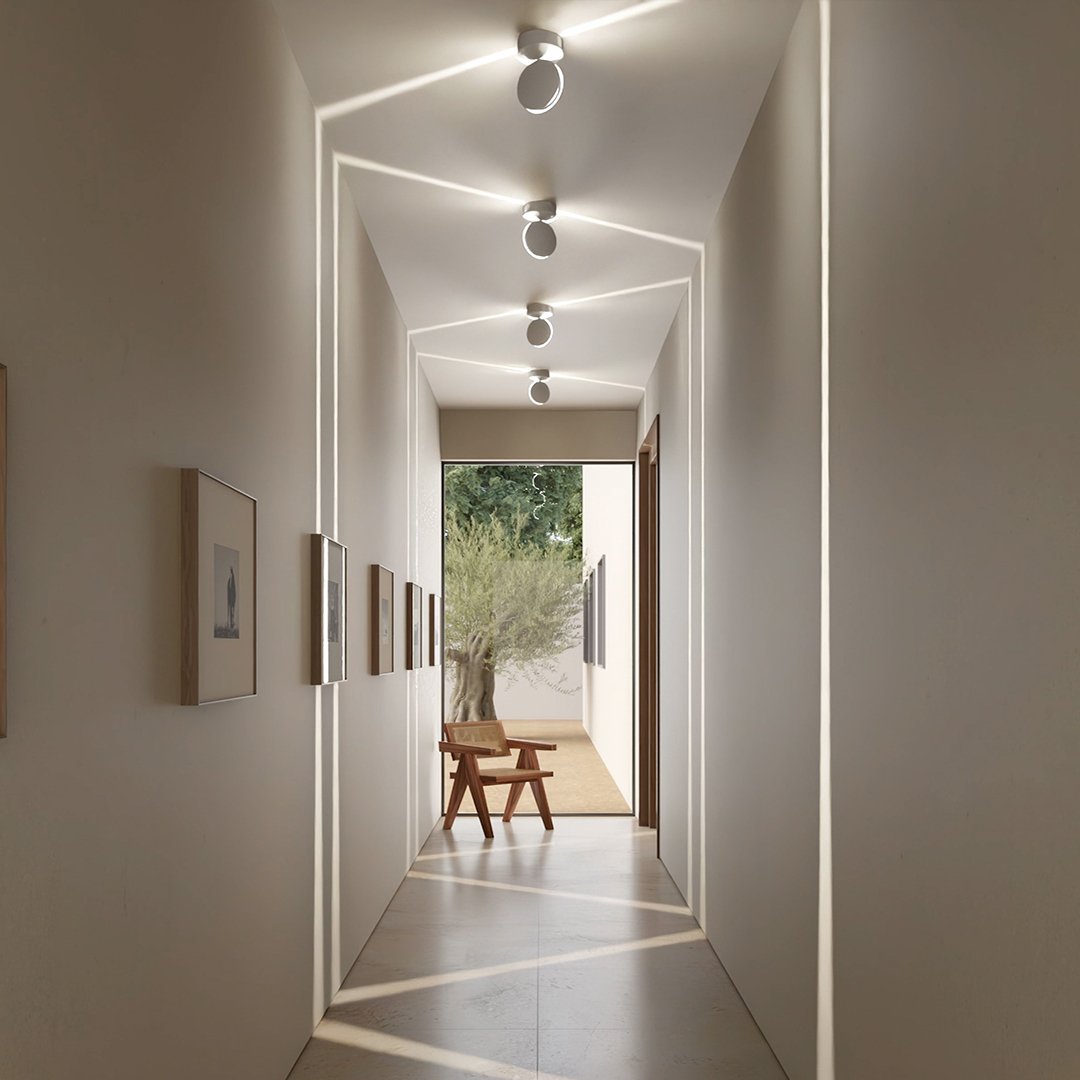 HaloGlow Minimalistische plafondlamp voor modern design