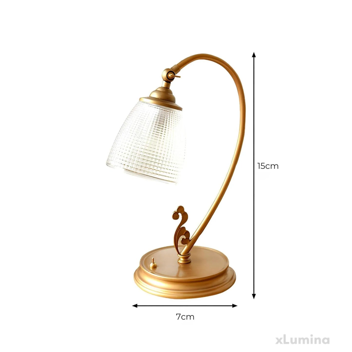 BrightLux - Vintage nachtlampje tafellamp