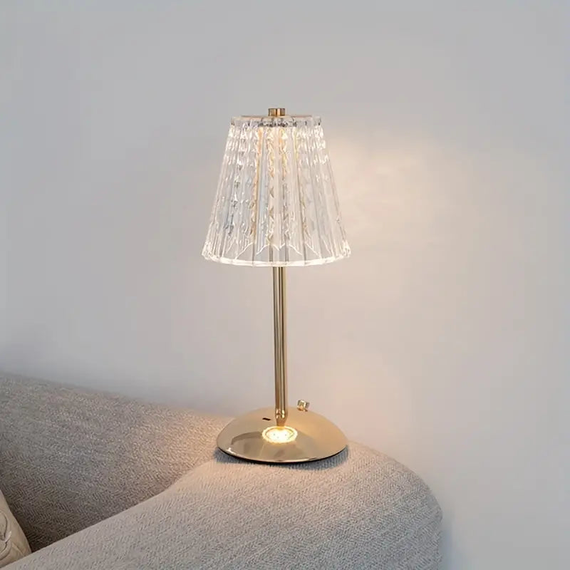 CrystalGlow | Moderne en luxe kristallen tafellamp