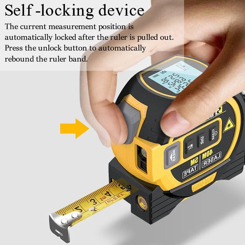 MeasurePro | nauwkeurig 3-in-1 infrarood laser meetlint