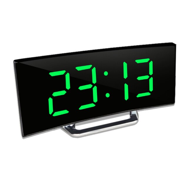 Curve-Clock | Gebogen LED digitale wekker