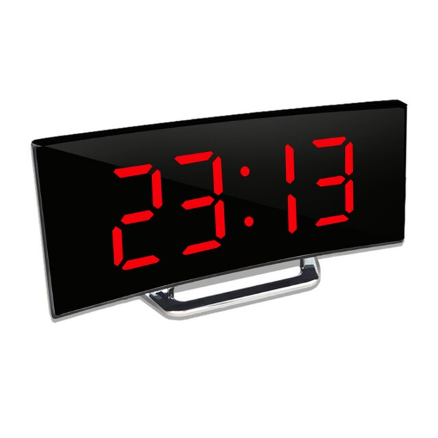 Curve-Clock | Gebogen LED digitale wekker