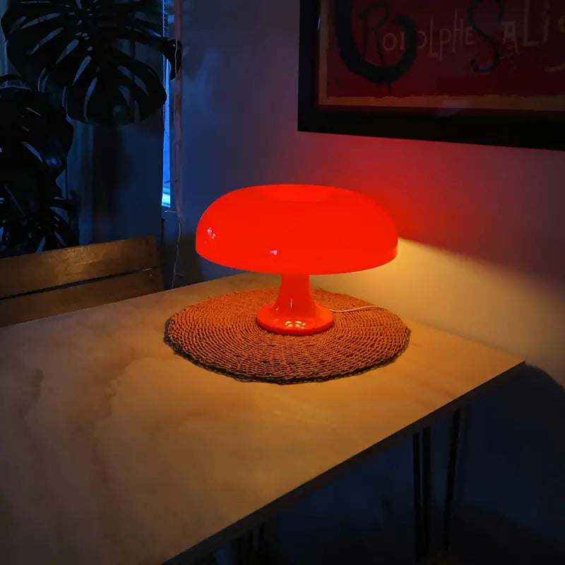 LuxSphere | Draagbare & Luxe Paddenstoel Tafellamp