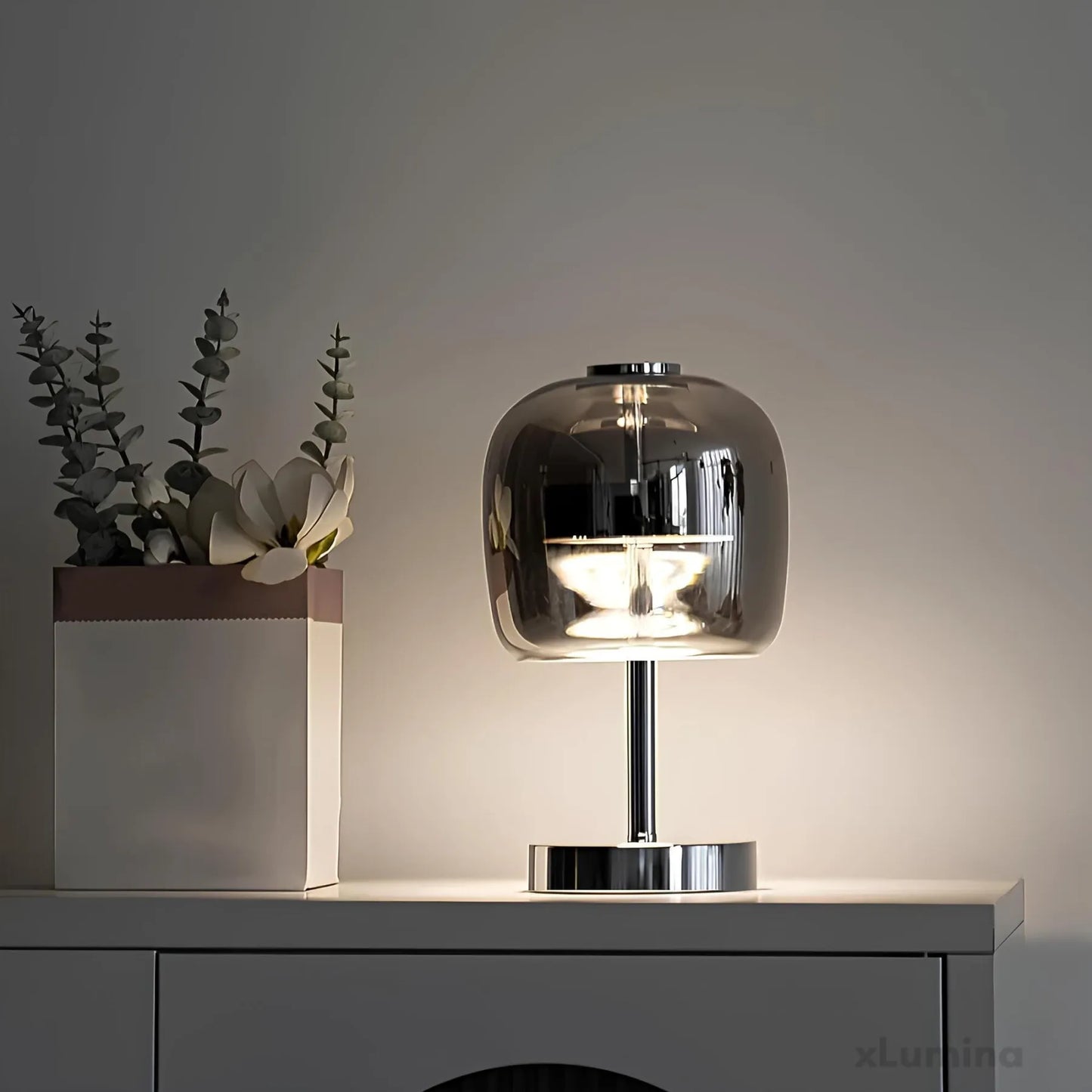 Decoratieve Scandinavische - eenvoudige glazen tafellamp