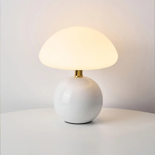 Franse room champignon lamp