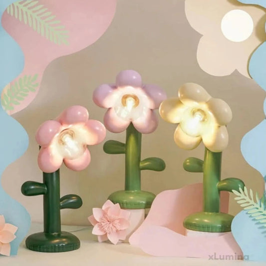 FloralRadiance - Gloeilamp tafellamp