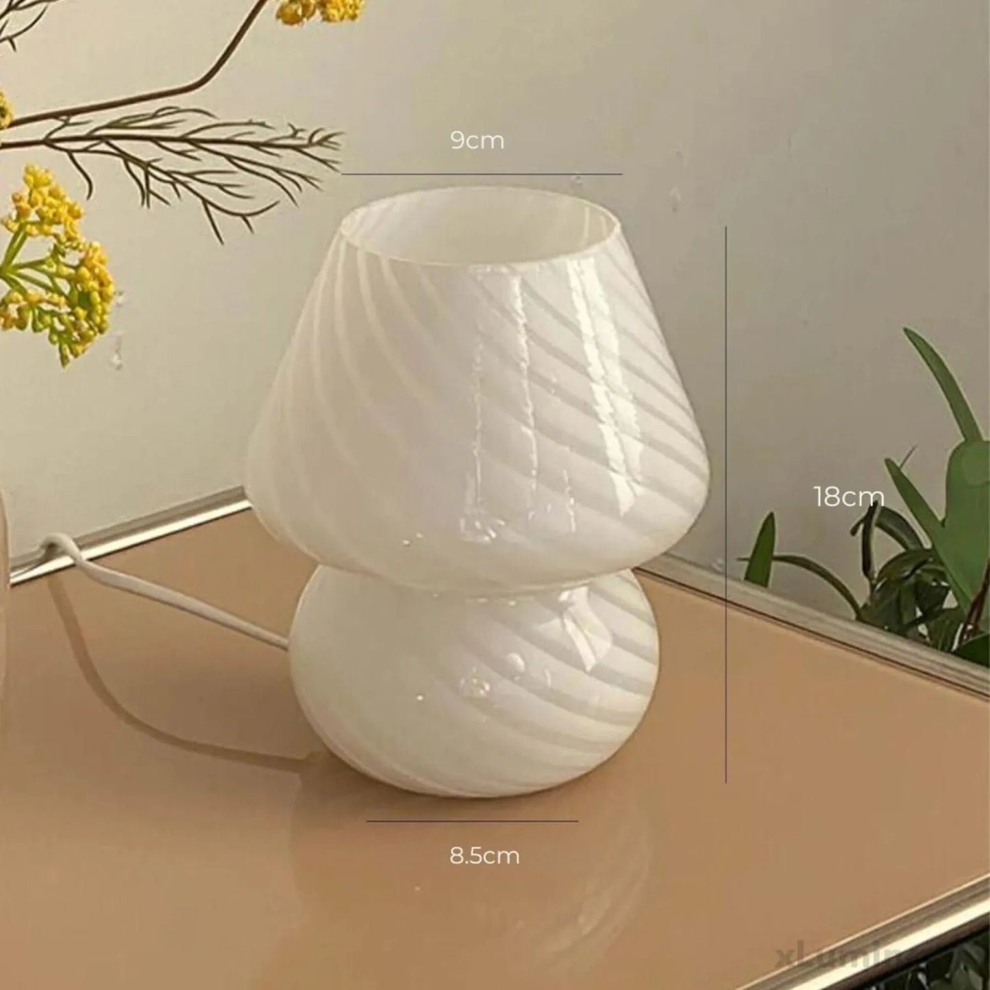 GlassCrafted - Murano glazen tafellamp