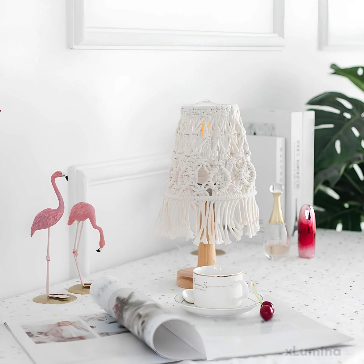 Globright - Flexibele tafellamp met keramische voet