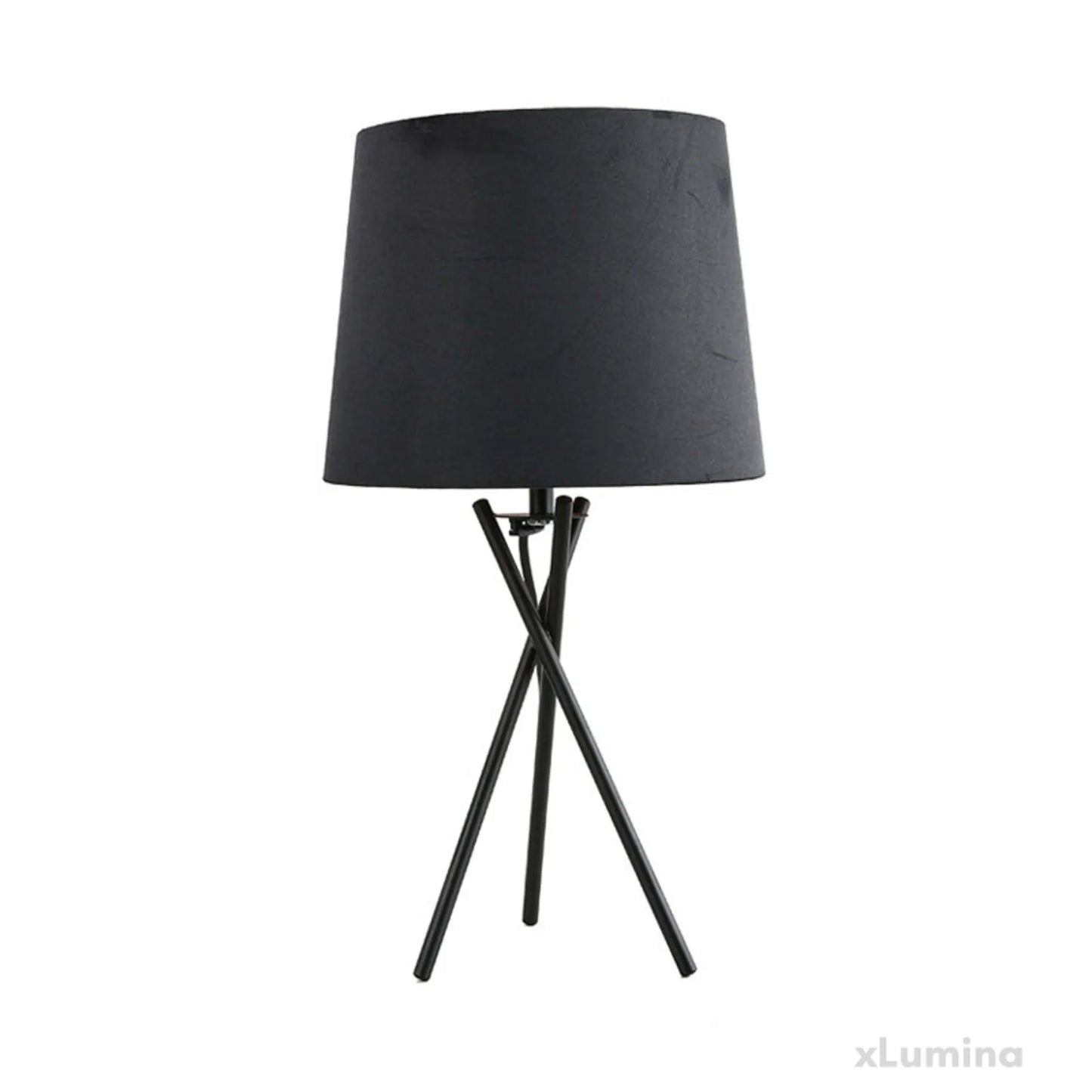 GlowWorks - Minimalistische tafellamp met nachtlampje van trommelstof