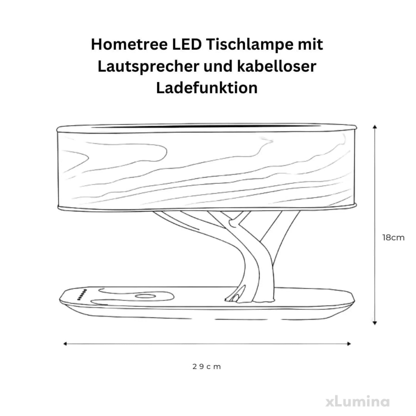 Hometree - LED tafellamp