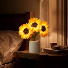 Sunflower LED tafellamp | Elegante sfeer voor je huis